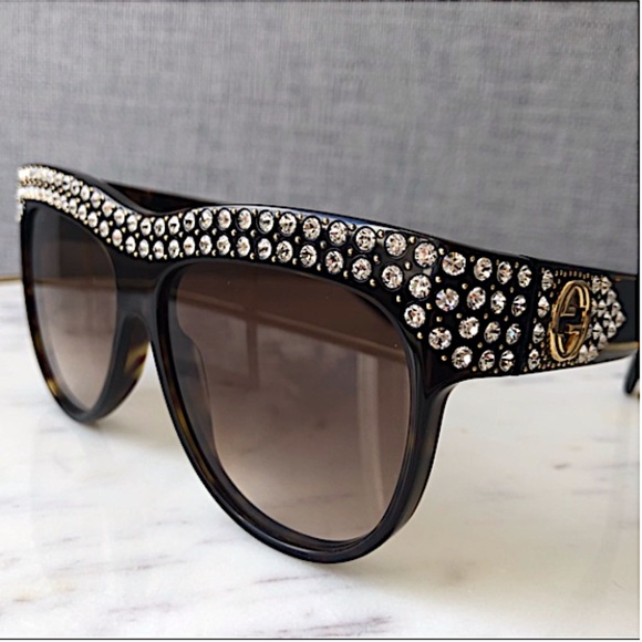 Gucci Havana Hollywood Forever Gg0147s SunglassesBrand new! 100% Authentic guara main image 7